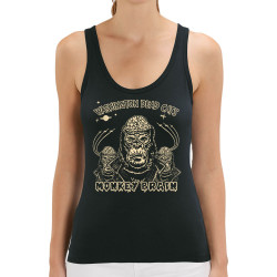 Débardeur femme coton bio noir Washington Dead Cats - Monkey Brain (Washington Dead Cats)