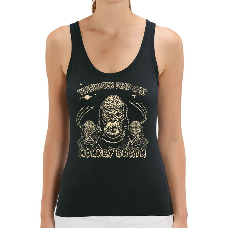Débardeur femme coton bio noir Washington Dead Cats - Monkey Brain (Washington Dead Cats)