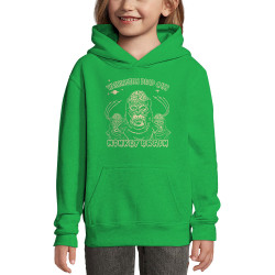 Sweat enfant à capuche vert prairie Washington Dead Cats - Monkey Brain (Washington Dead Cats)