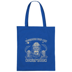 Sac shopping en toile bleu royal Washington Dead Cats - Monkey Brain (Washington Dead Cats)