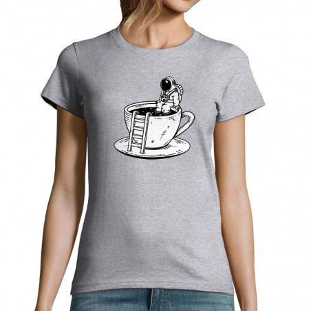 T-shirt femme "Coffee cosmos"