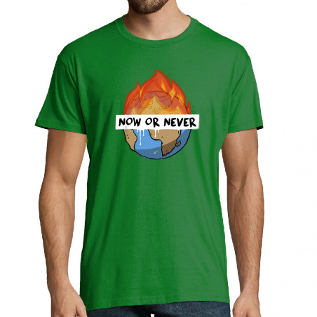 T-shirt homme "Now or Never"
