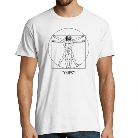 T-shirt homme "Oups Vitruve"