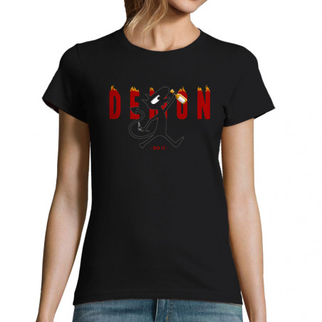T-shirt femme "Demon Do It"