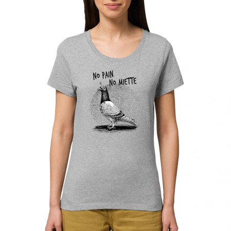 T-shirt femme coton bio "No...