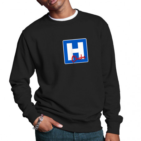Sweat homme col rond "H...