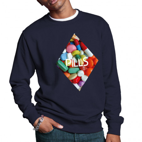 Sweat homme col rond "Pills"