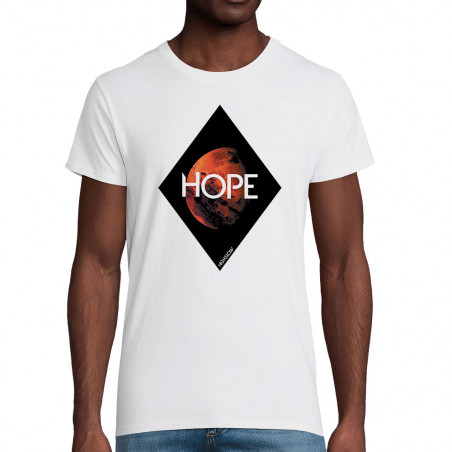 T-shirt homme coton bio "Hope"