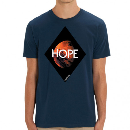 T-shirt homme coton bio "Hope"