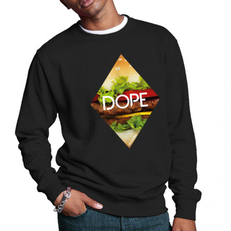 Sweat homme col rond "Dope"