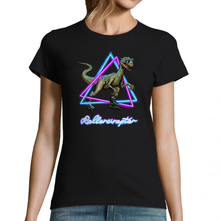 T-shirt femme "Rollerciraptor"
