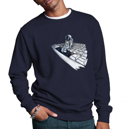 Sweat homme col rond "Space"