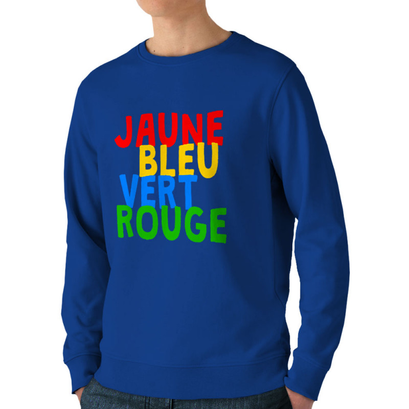 Sweat homme bio col rond bleu royal Colours (Gondrax,Humour,Divers)