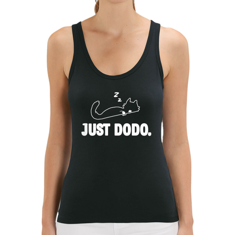 Débardeur femme coton bio noir Just dodo (Blacksquare,Animaux,Chats)