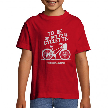 T-shirt enfant "To be...