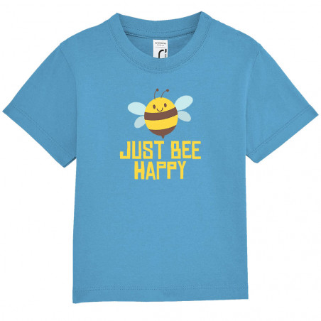 T-shirt bébé "Just Bee Happy"