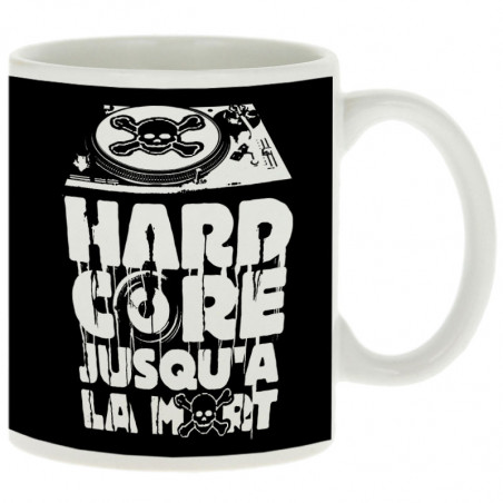 Mug "Hardcore jusqu'à la mort"