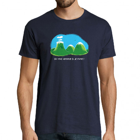 T-shirt homme "Volcan"