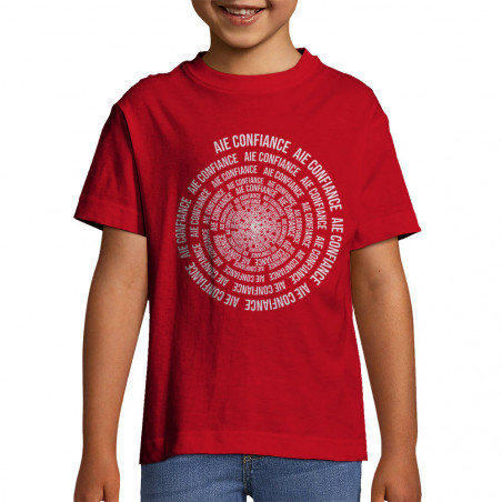 T-shirt enfant "Aie confiance"