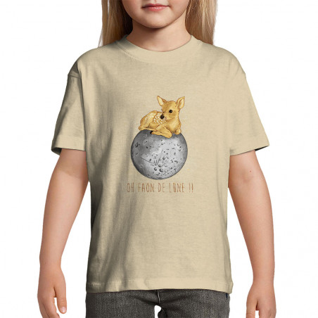 T-shirt enfant "Faon de lune"