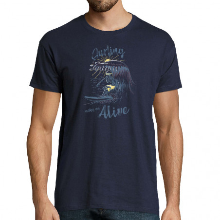 T-shirt homme "Surfing...