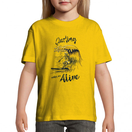T-shirt enfant "Surfing...