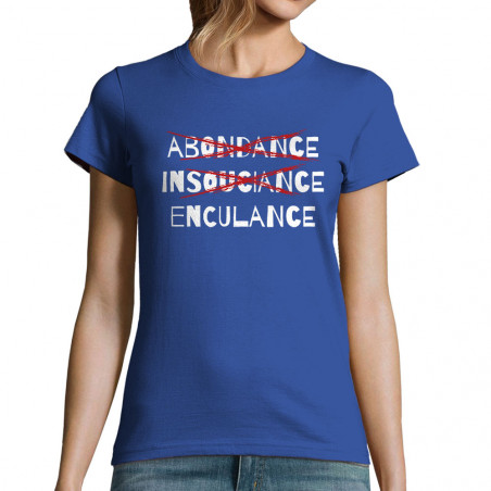 T-shirt femme "Abondance...