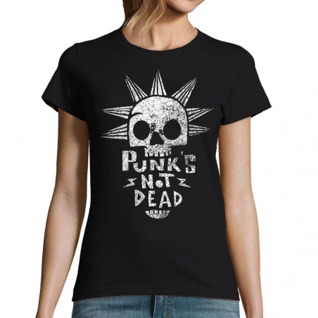 T-shirt femme "Punk's Not...
