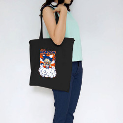 Sac shopping en toile noir Dragon Ball Ramen (Manga Kawaï japan,Jeux Vidéo / Geek)