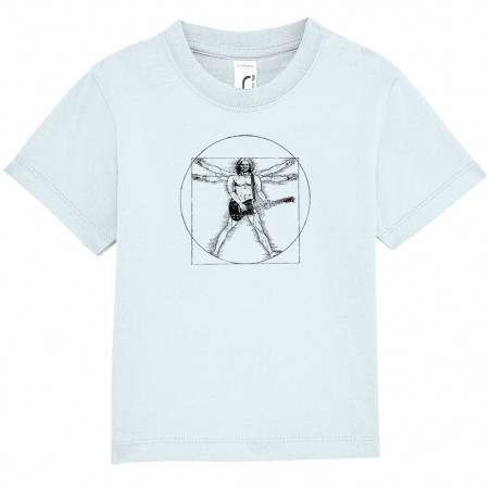 T-shirt bébé "Vitruve Rock"