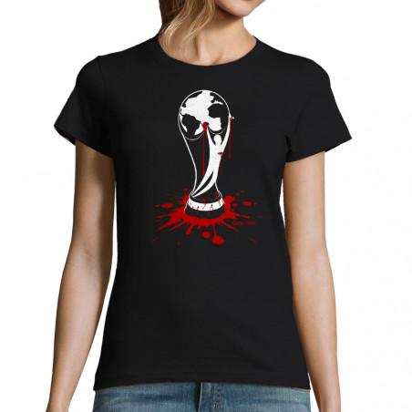 T-shirt femme "Qatar 2022"