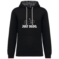 Sweat capuche à motifs unisexe noir et têtes de mort mexicaines Just dodo (Blacksquare,Animaux,Chats)
