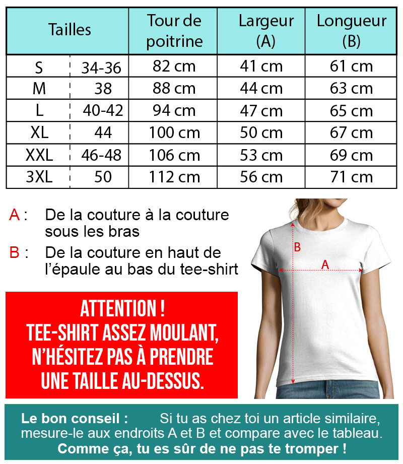 T-Shirt Je peux pas J'ai manga - Cadeau Manga Taille S