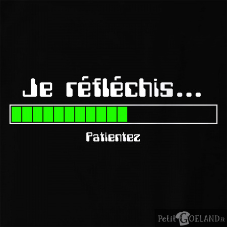 Je réfléchis Patientez