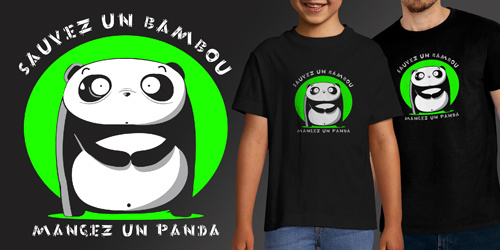 Sauvez un bambou Mangez un panda