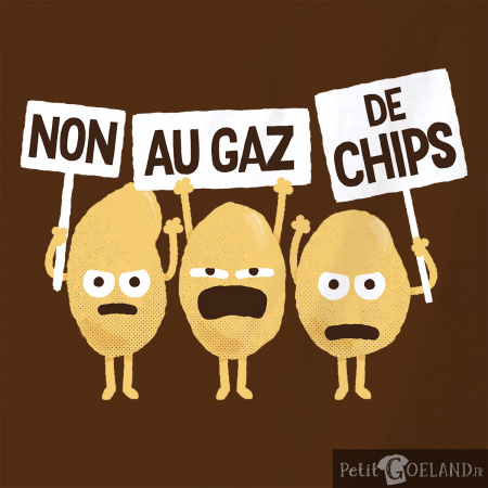 Non au gaz de chips