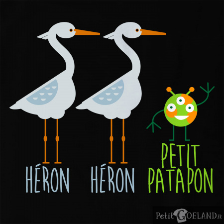 Héron Héron Petit Patapon