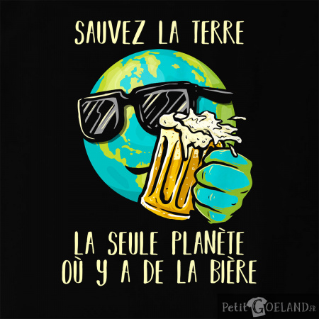 Sauvez la terre Bière