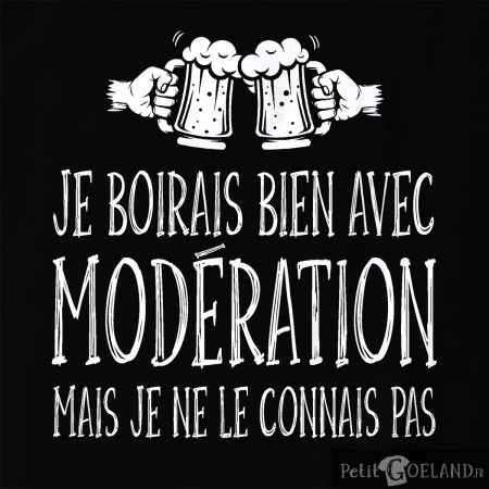 Je boirais bien avec modération