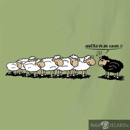 Arrêtez de me suivre moutons