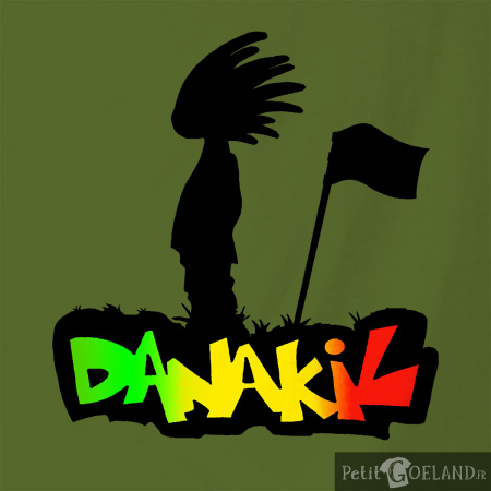 Danakil - Silhouette Flag