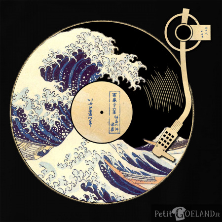 Hokusaï Vinyle Wave