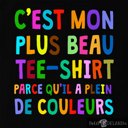 Plus beau tee-shirt