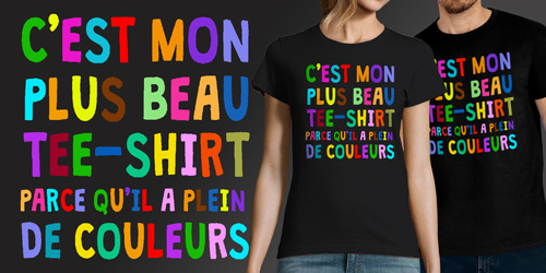 Plus beau tee-shirt