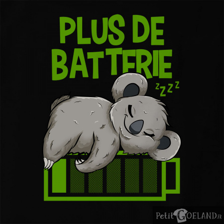 Plus de batterie koala