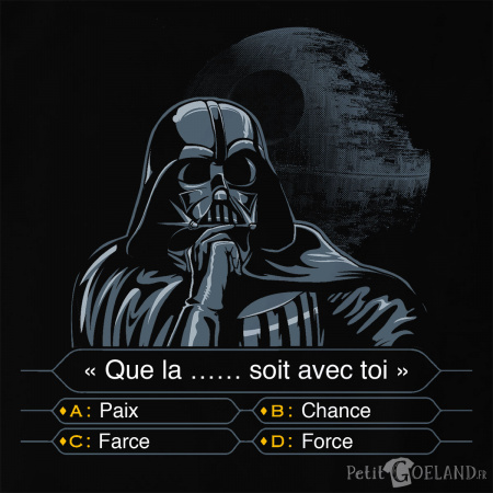 Dark Vador veut gagner des millions