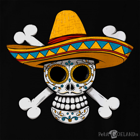 One Piece Mexican Skull