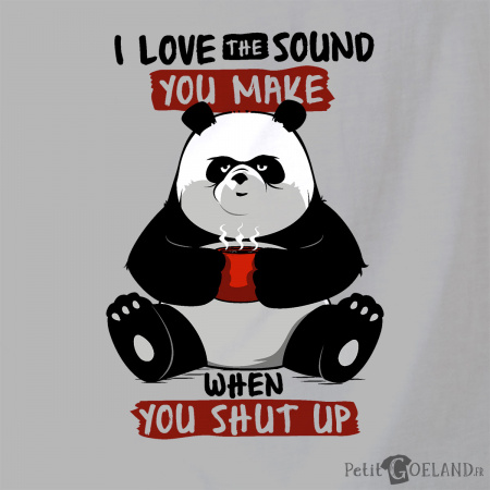 Panda shut up