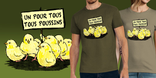 Un pour tous Tous poussins