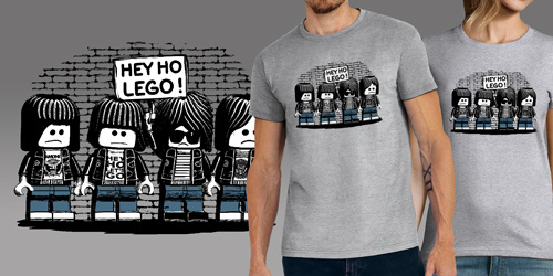 Hey Ho Lego Ramones